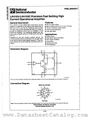 LH4105CG datasheet pdf National Semiconductor