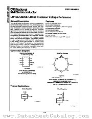 LM368H-10 datasheet pdf National Semiconductor