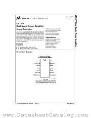 LM1877N-9A datasheet pdf National Semiconductor