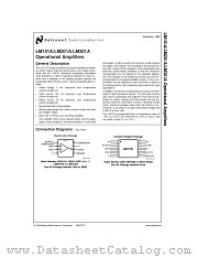 LM301AMWC datasheet pdf National Semiconductor