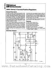 LM341P-15 datasheet pdf National Semiconductor