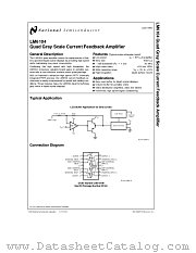 LM6104MX datasheet pdf National Semiconductor