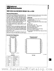 NM10494 datasheet pdf National Semiconductor