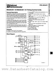 NS32C201D-15 datasheet pdf National Semiconductor