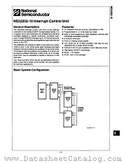NS32C202D-6 datasheet pdf National Semiconductor