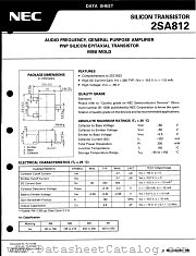 2SB812-T2B datasheet pdf NEC