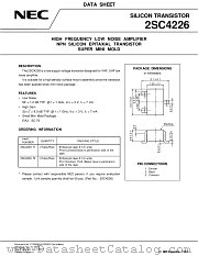 2SC4226-T2 datasheet pdf NEC