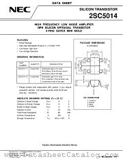 2SC5014-T1_-T2 datasheet pdf NEC