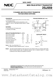 2SJ559-T2 datasheet pdf NEC