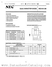 ND3101-5M datasheet pdf NEC