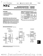 ND4122-5W datasheet pdf NEC