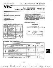 ND5558-00 datasheet pdf NEC