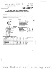 NDL5050A datasheet pdf NEC