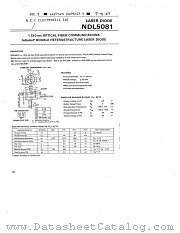 NDL5081 datasheet pdf NEC