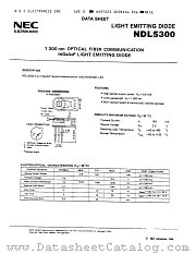 NDL5300 datasheet pdf NEC