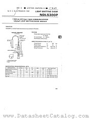NDL5300P datasheet pdf NEC