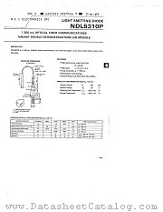 NDL5310P datasheet pdf NEC