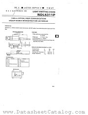 NDL5311P datasheet pdf NEC