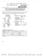 NDL5405P datasheet pdf NEC