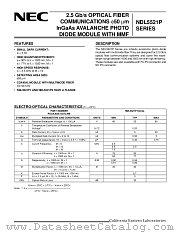 NDL5521P2C datasheet pdf NEC