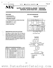 NE20300 datasheet pdf NEC