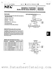 NE25337 datasheet pdf NEC