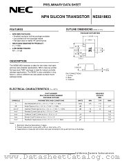 NE681M03 datasheet pdf NEC