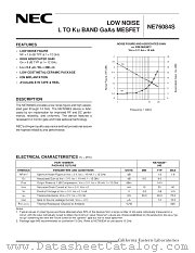 NE76084S datasheet pdf NEC