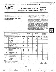 NE77320 datasheet pdf NEC