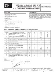 NX6504SI datasheet pdf NEC
