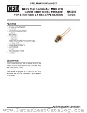 NX6509GH datasheet pdf NEC