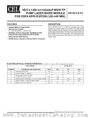 NX7461LE-CC datasheet pdf NEC