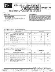 NX7528BF-AA datasheet pdf NEC