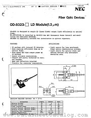 OD-8323 datasheet pdf NEC