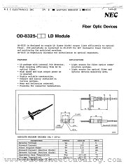 OD-8325 datasheet pdf NEC