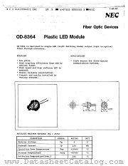 OD-8364 datasheet pdf NEC