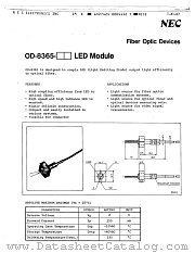 OD-8365 datasheet pdf NEC