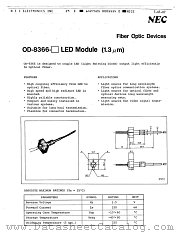 OD-8366 datasheet pdf NEC