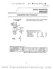 PH107 datasheet pdf NEC