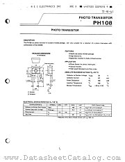 PH108 datasheet pdf NEC
