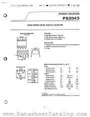 PS2043 datasheet pdf NEC
