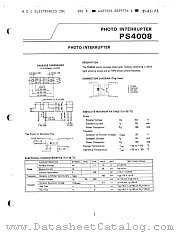 PS4008 datasheet pdf NEC