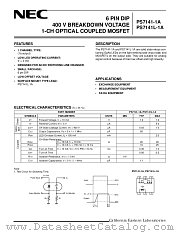PS7141L-1A-E4 datasheet pdf NEC