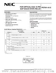 PS7841-A15 datasheet pdf NEC