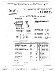 UPA1523H datasheet pdf NEC