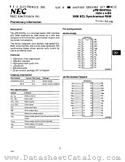 UPB100476LLBH-6 datasheet pdf NEC