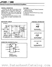 UPC251D datasheet pdf NEC
