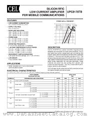 UPC8178TB-E3 datasheet pdf NEC