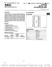 UPD10500D-20 datasheet pdf NEC