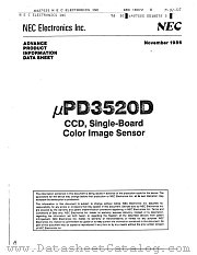 UPD3520D datasheet pdf NEC